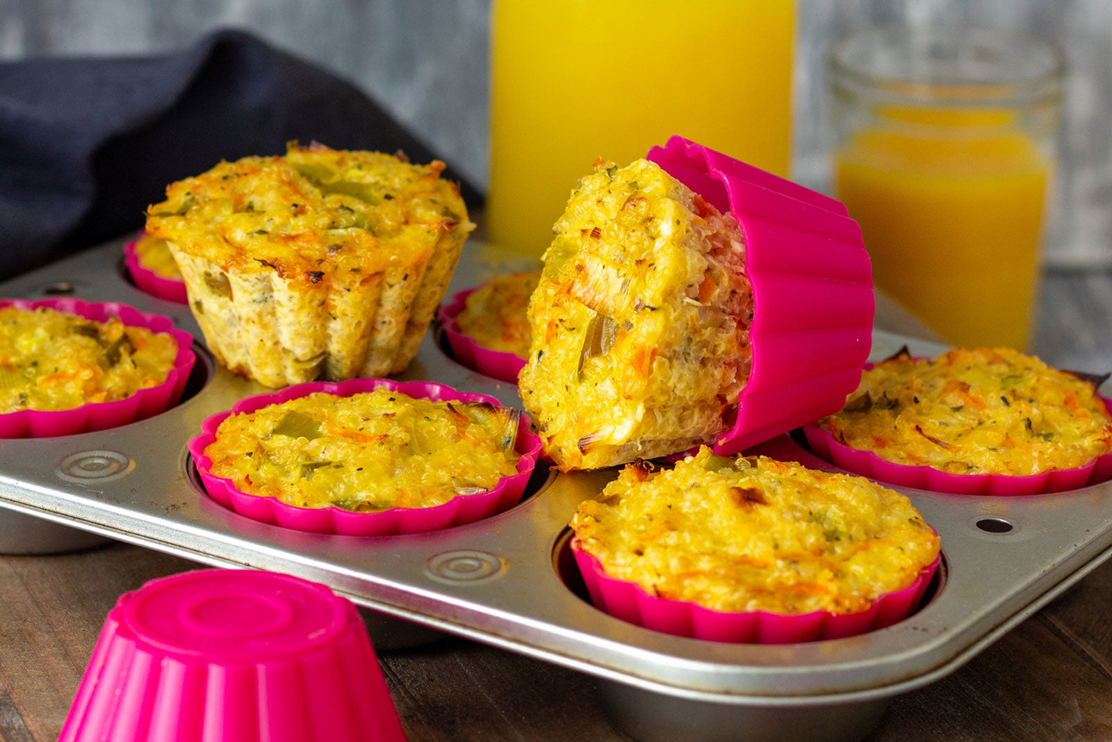Apple Cheddar Quinoa Bites