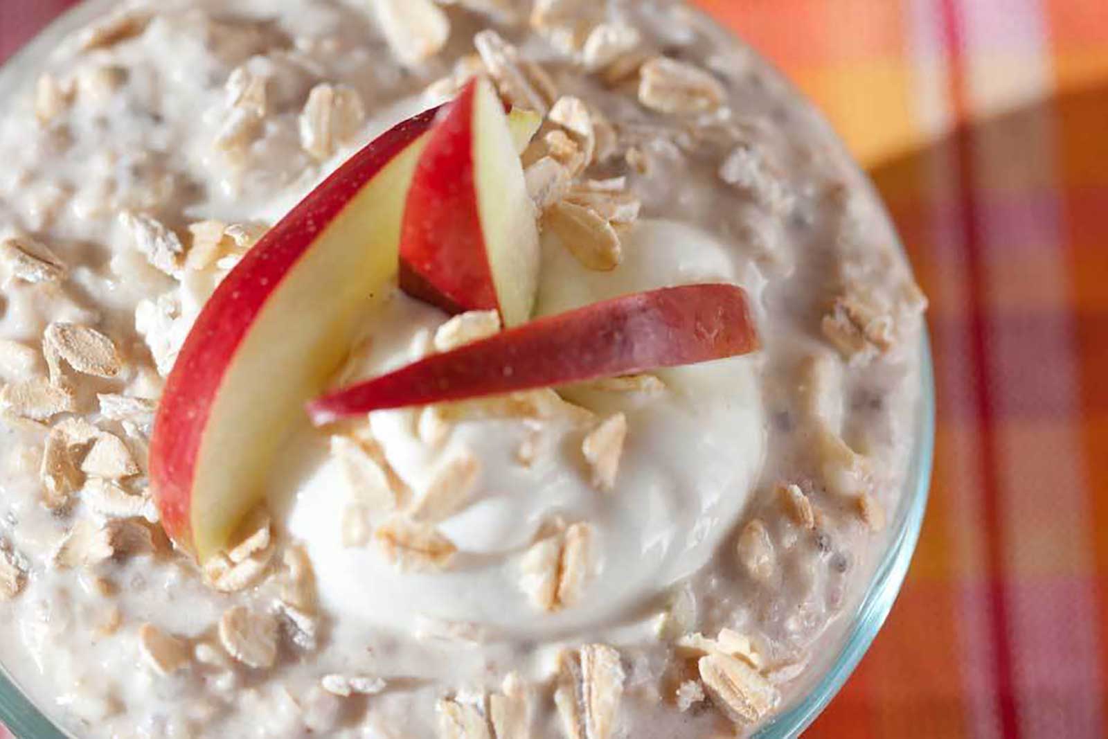 Apple Pie Overnight Oats
