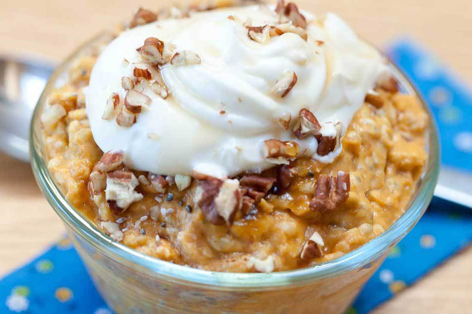 Pumpkin Pie Overnight Oats