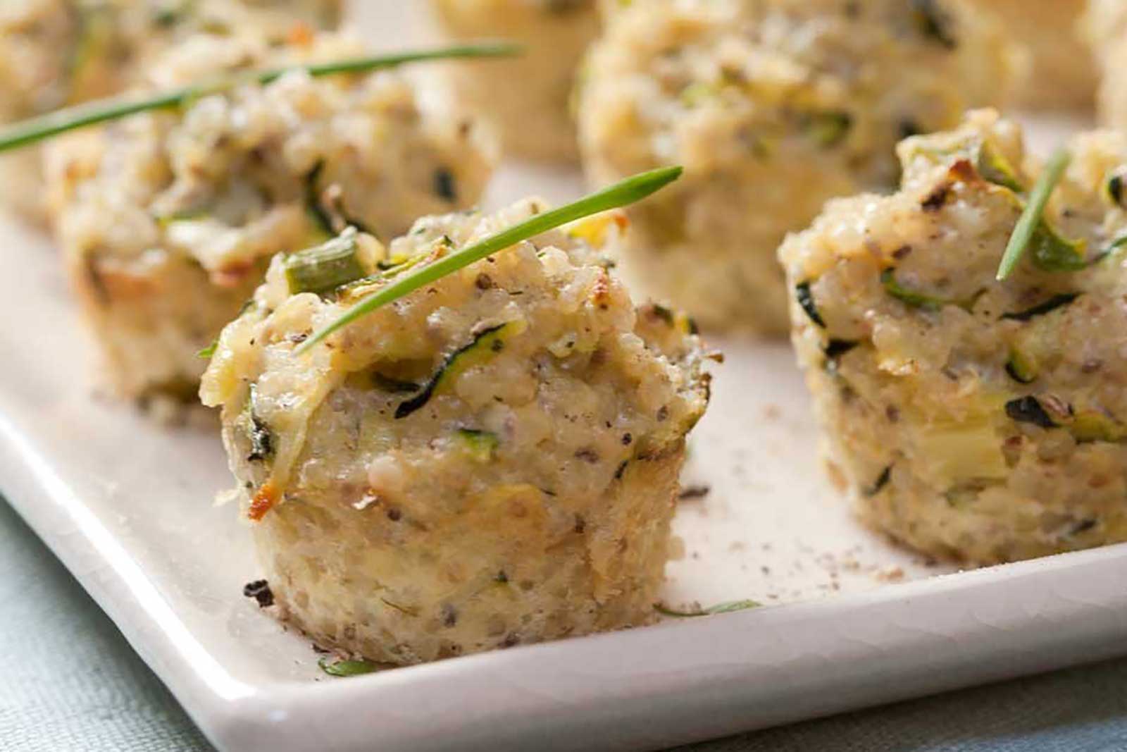Quinoa Zucchini Bites