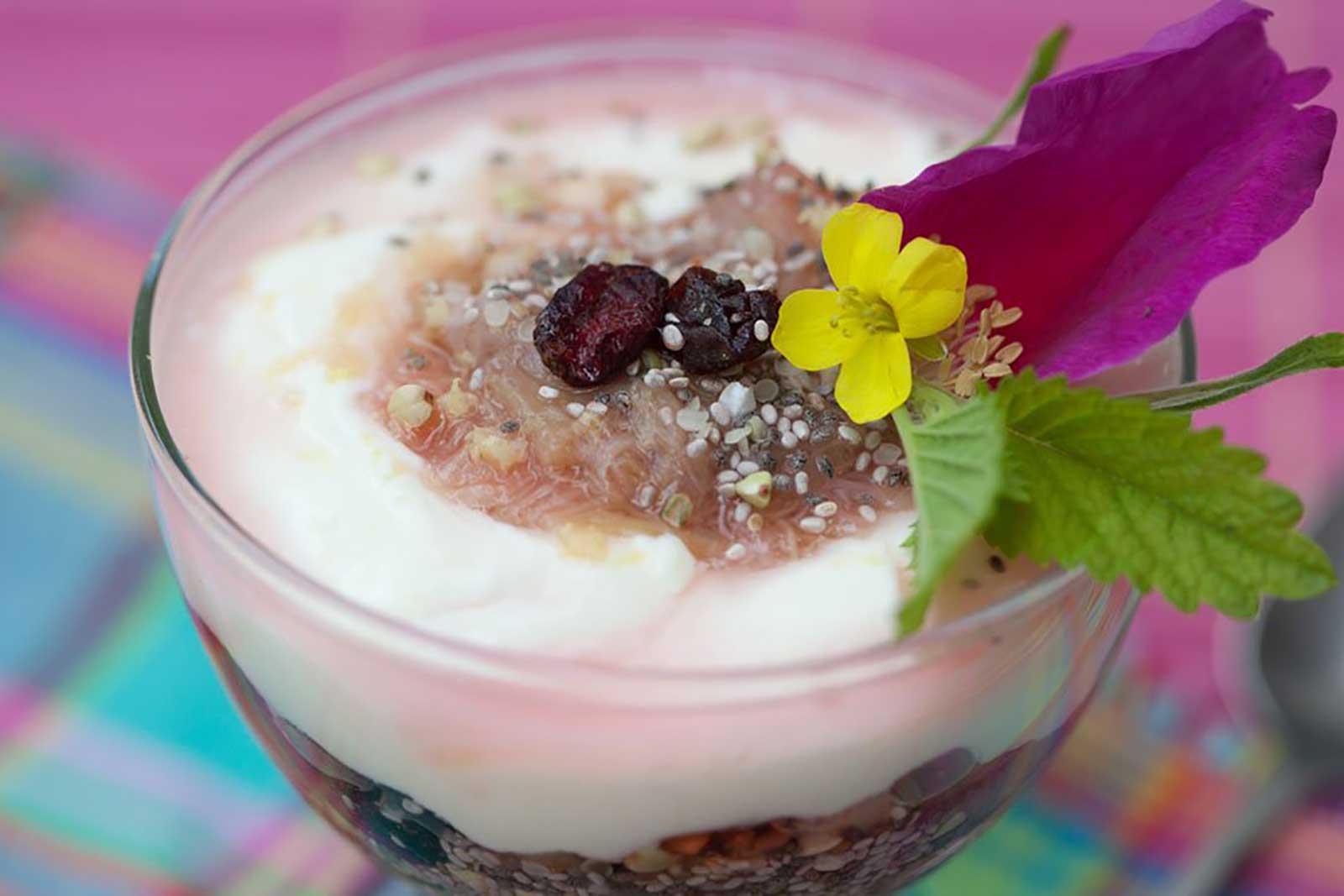 Rhubarb Parfait