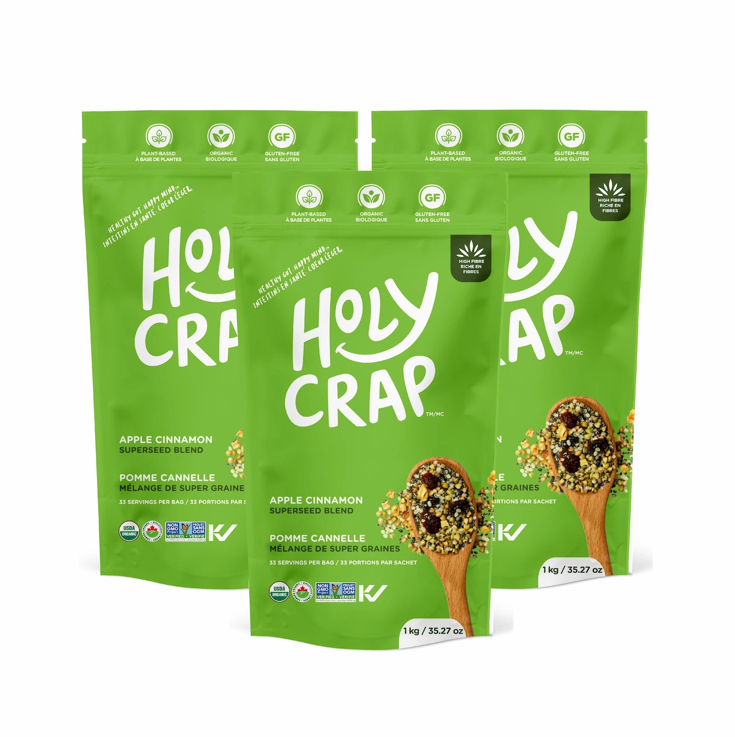 Apple Cinnamon Superseed Cereal | 3x1KG