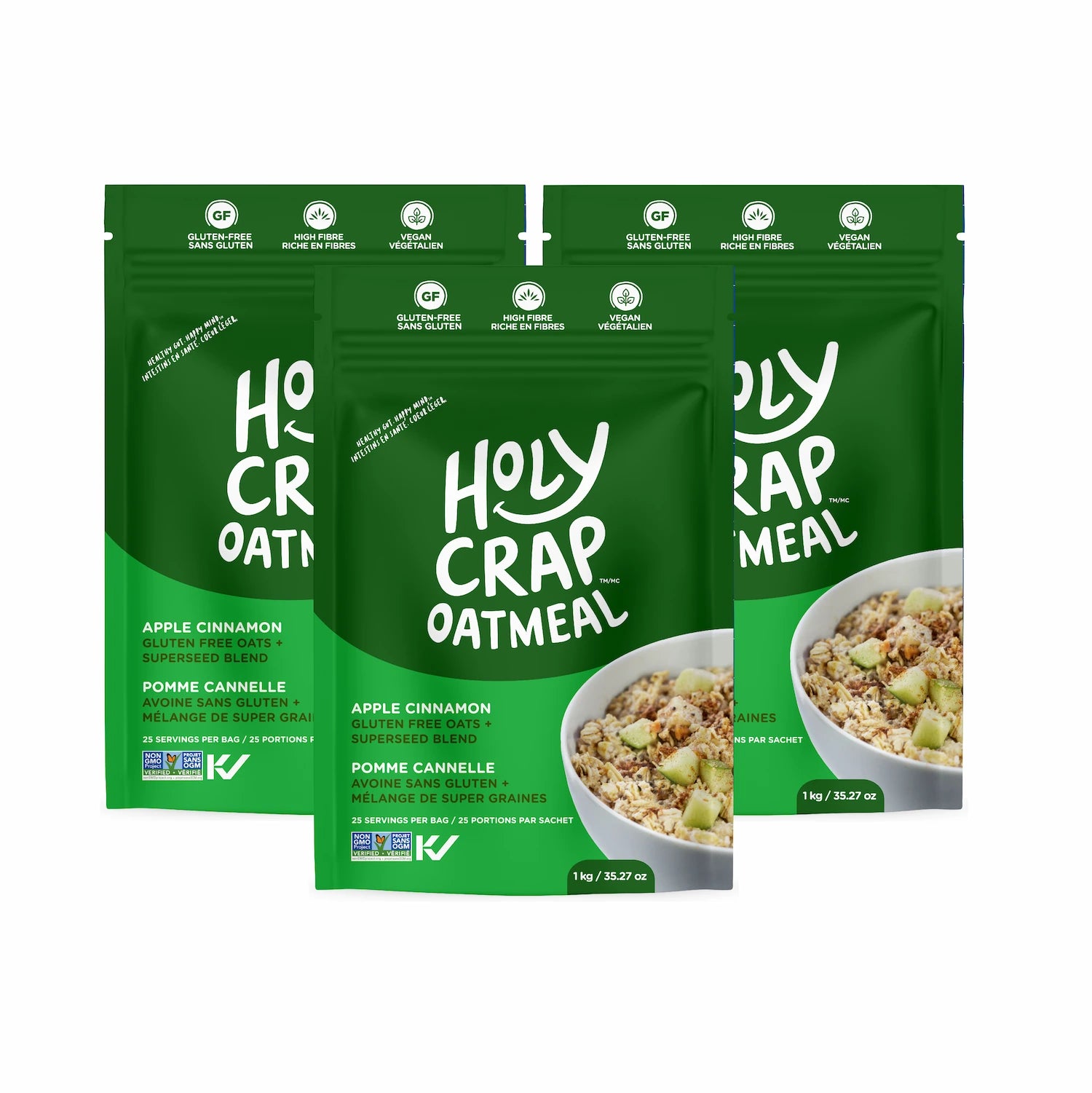 Apple Cinnamon Gluten-Free Oatmeal | 3x1KG