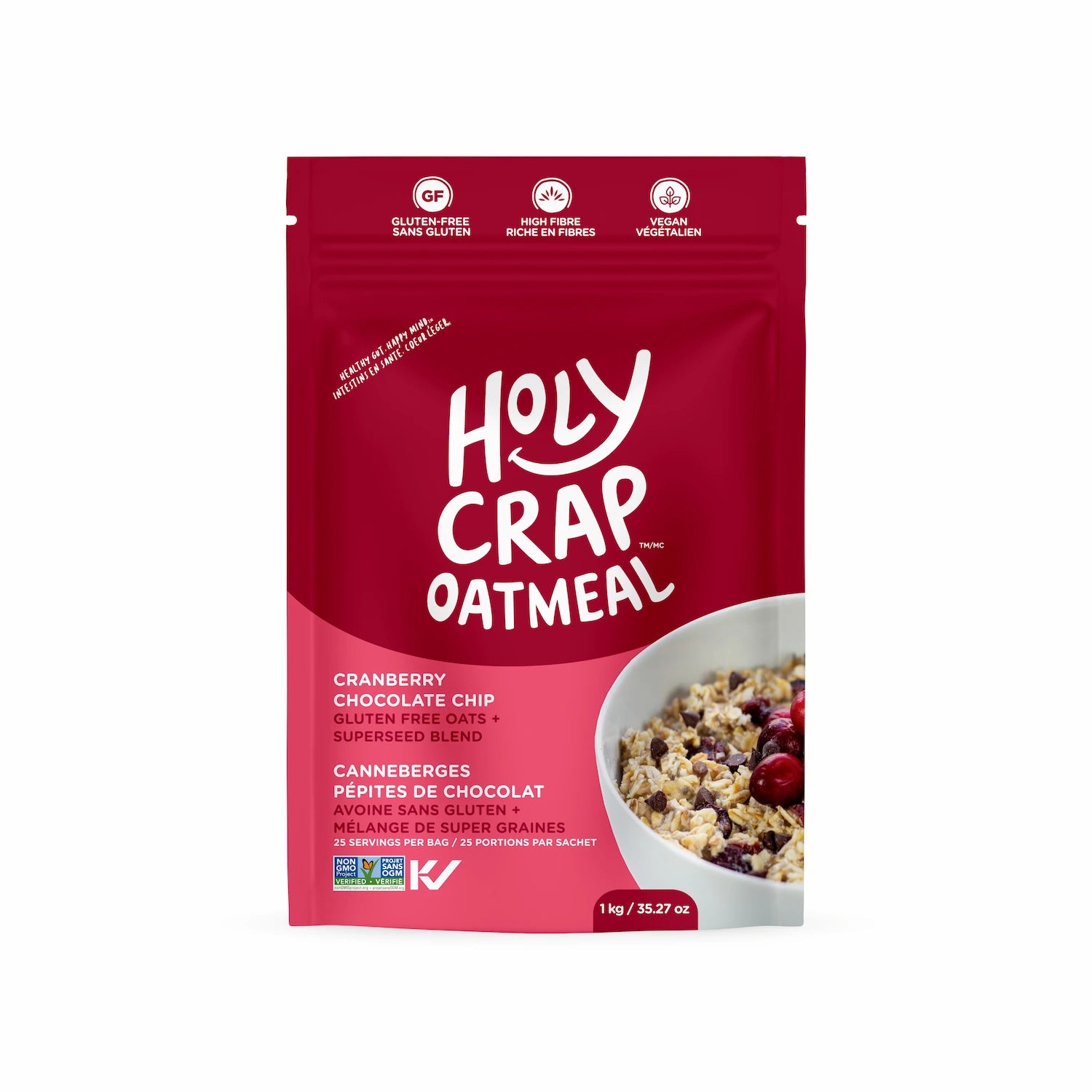 Cranberry Chocolate Chip Gluten-Free Oatmeal - 1x1KG
