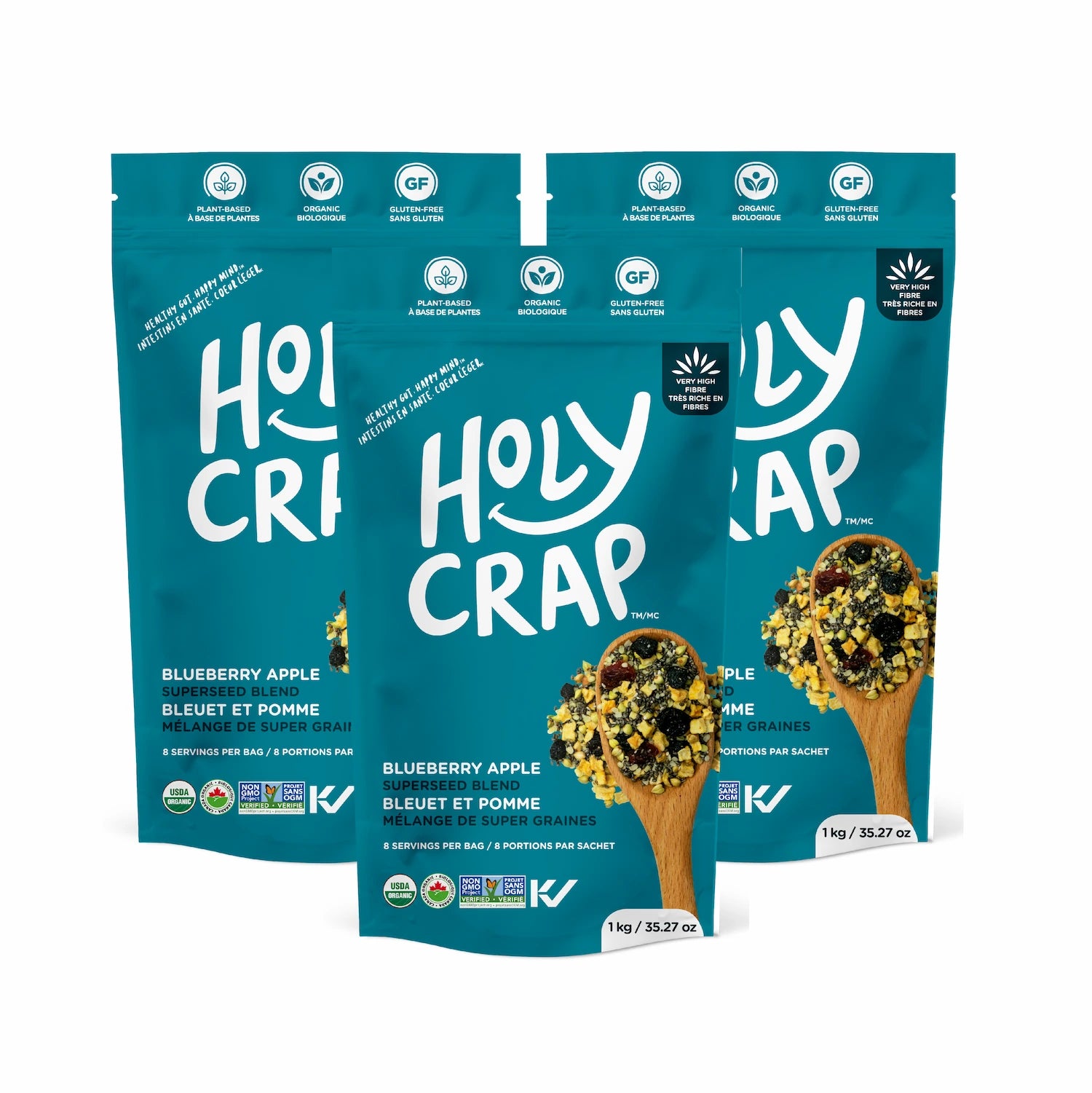 Blueberry Apple Superseed Cereal | 3x1KG