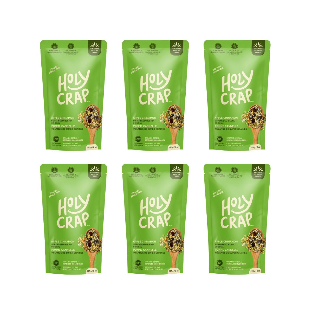 Apple Cinnamon Superseed Cereal | 6x225g