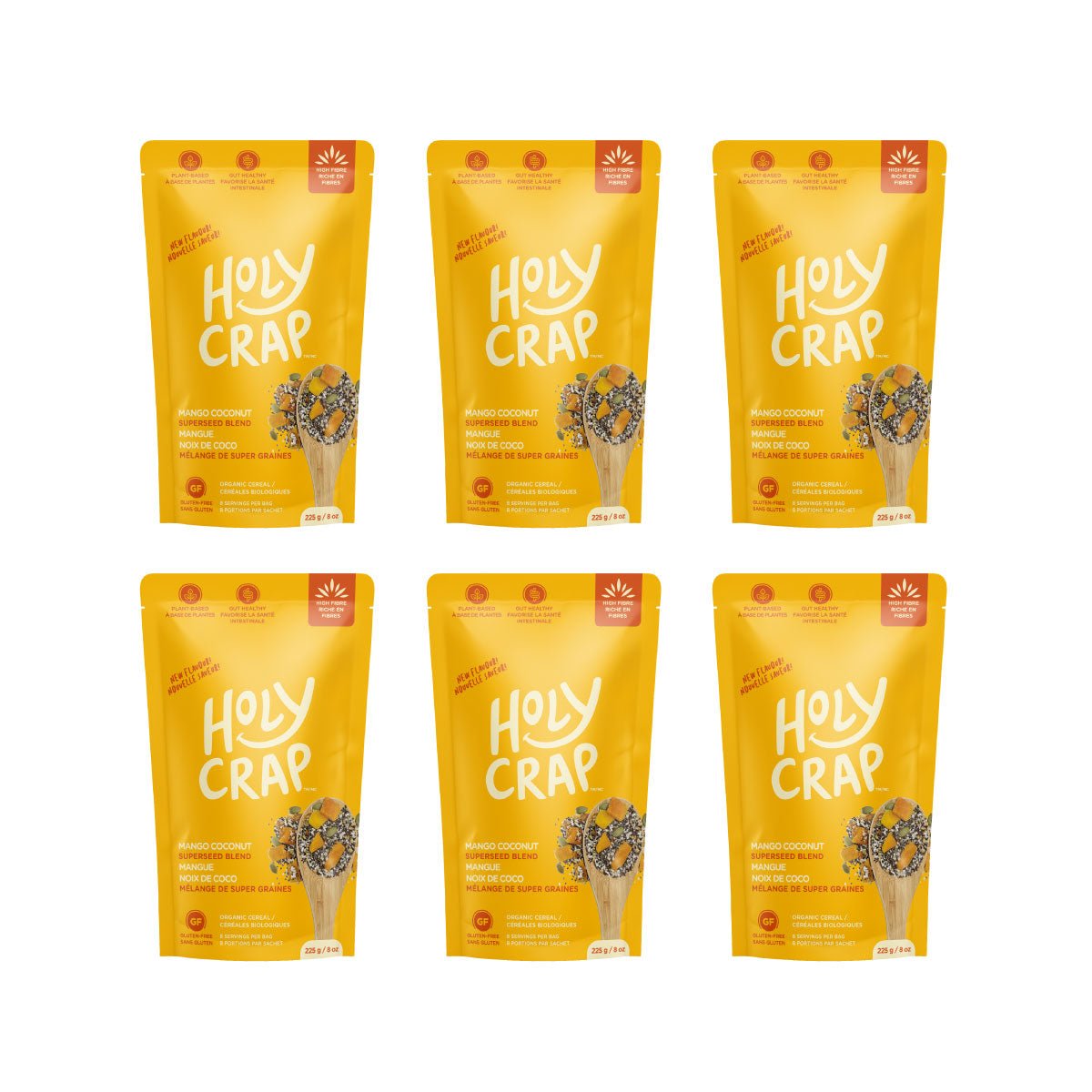Mango Coconut Superseed Cereal | 6x225g